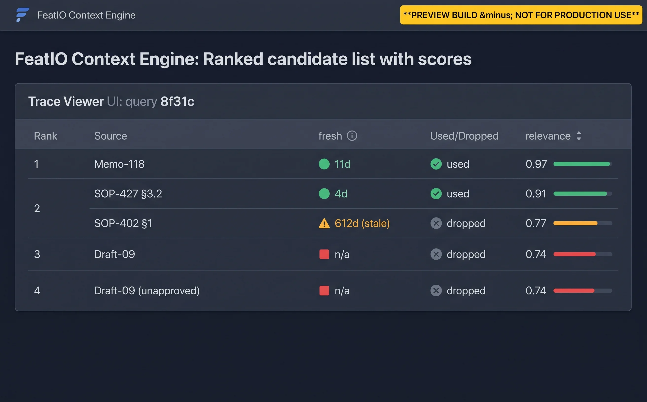Product image — trace viewer UI